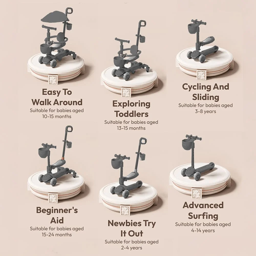 Multifunctional Ride-on Toy