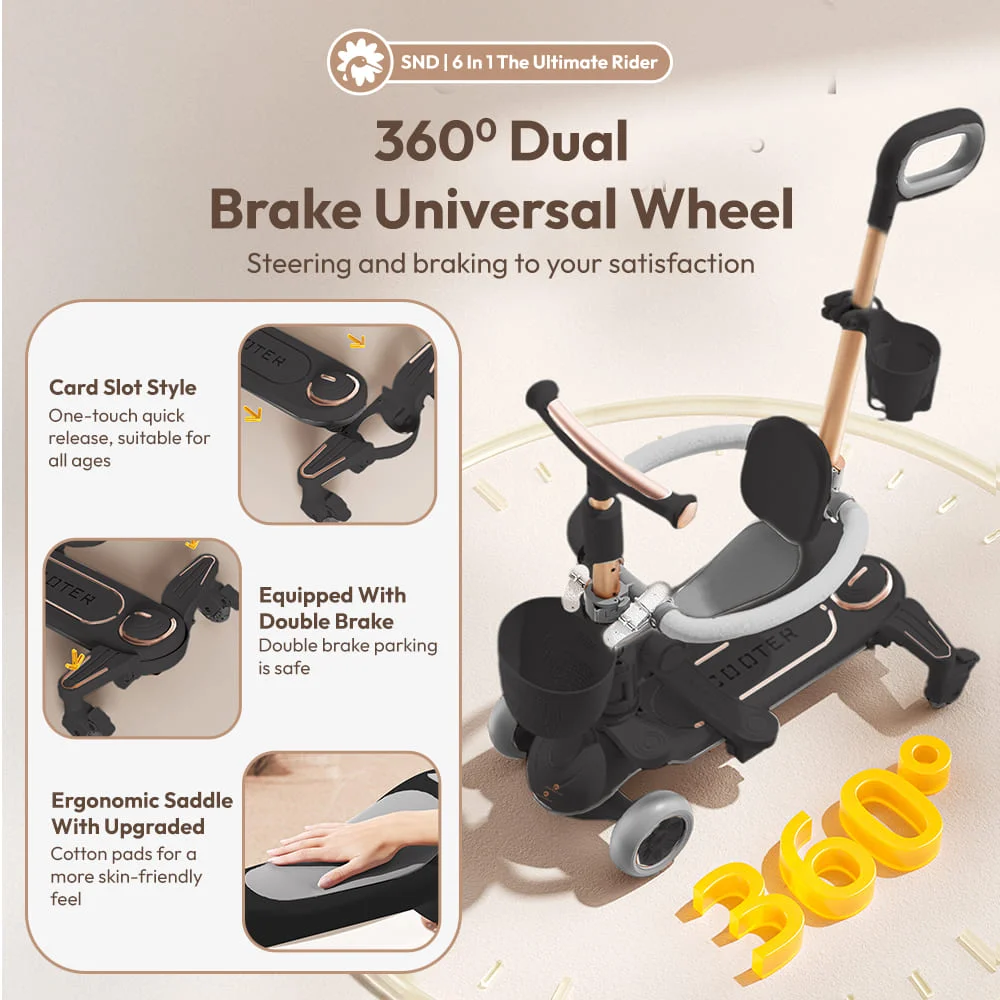 Toddler Convertible Scooter