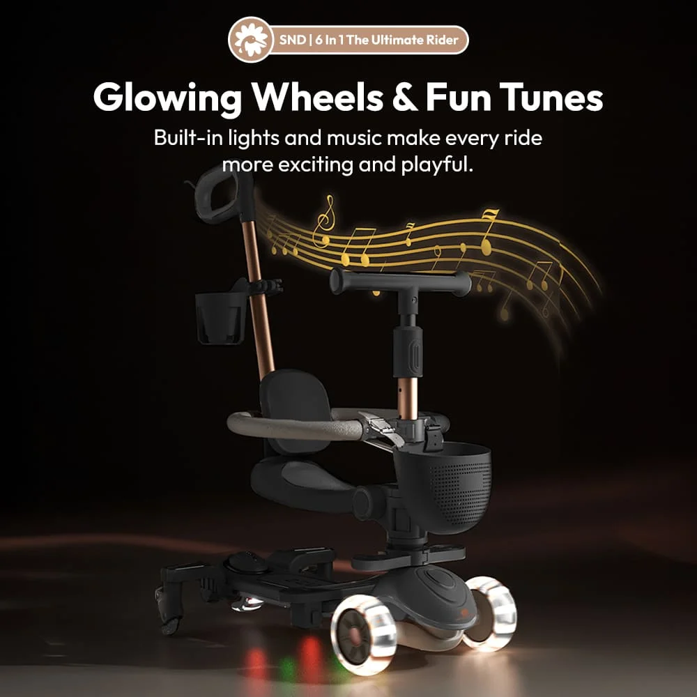 6-in-1 Trike and Scooter