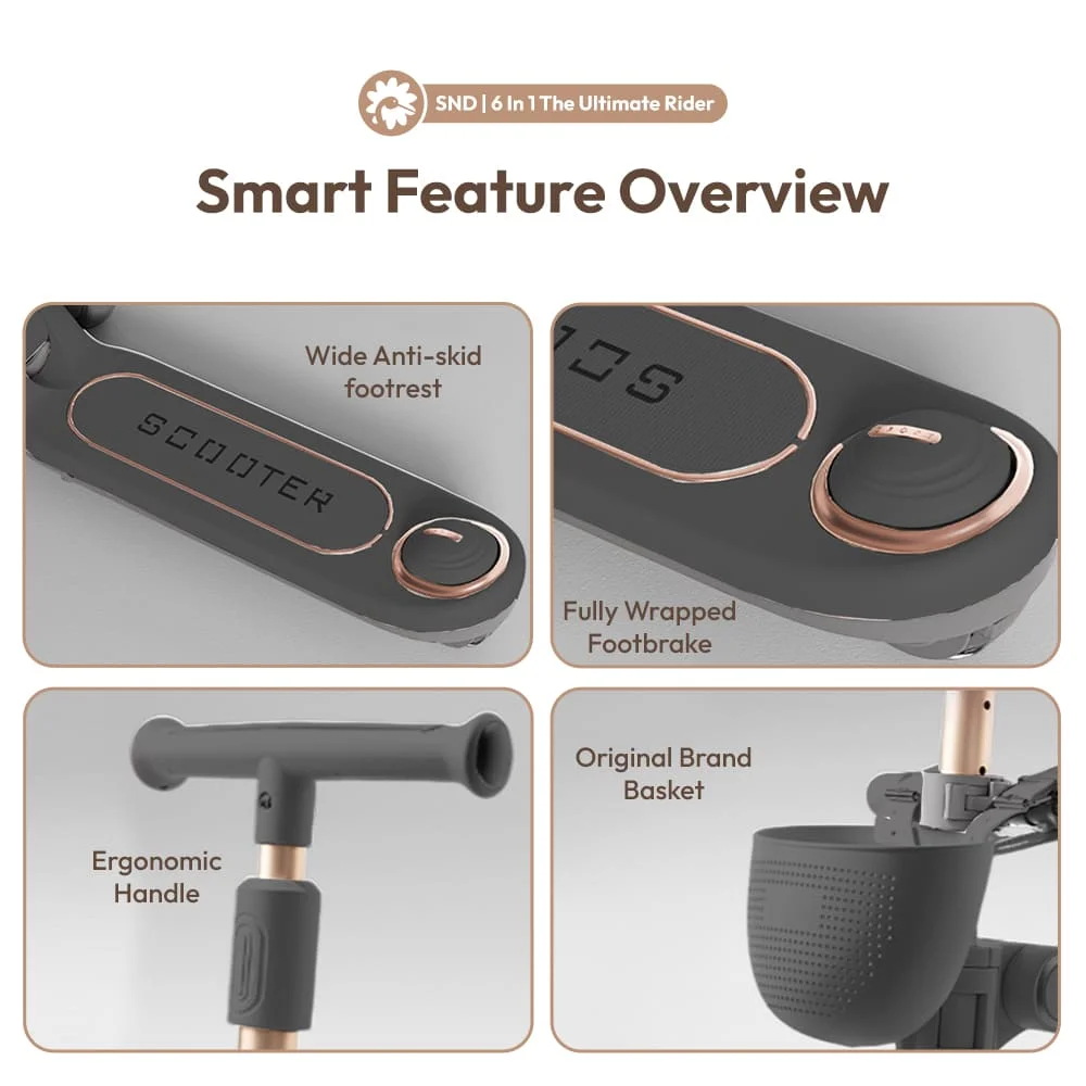 Kids Scooter with Seat