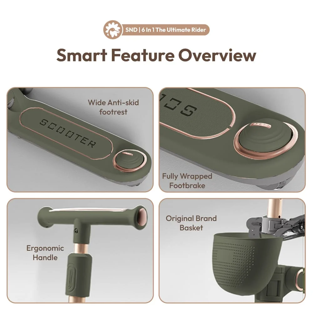 adjustable kids scooter