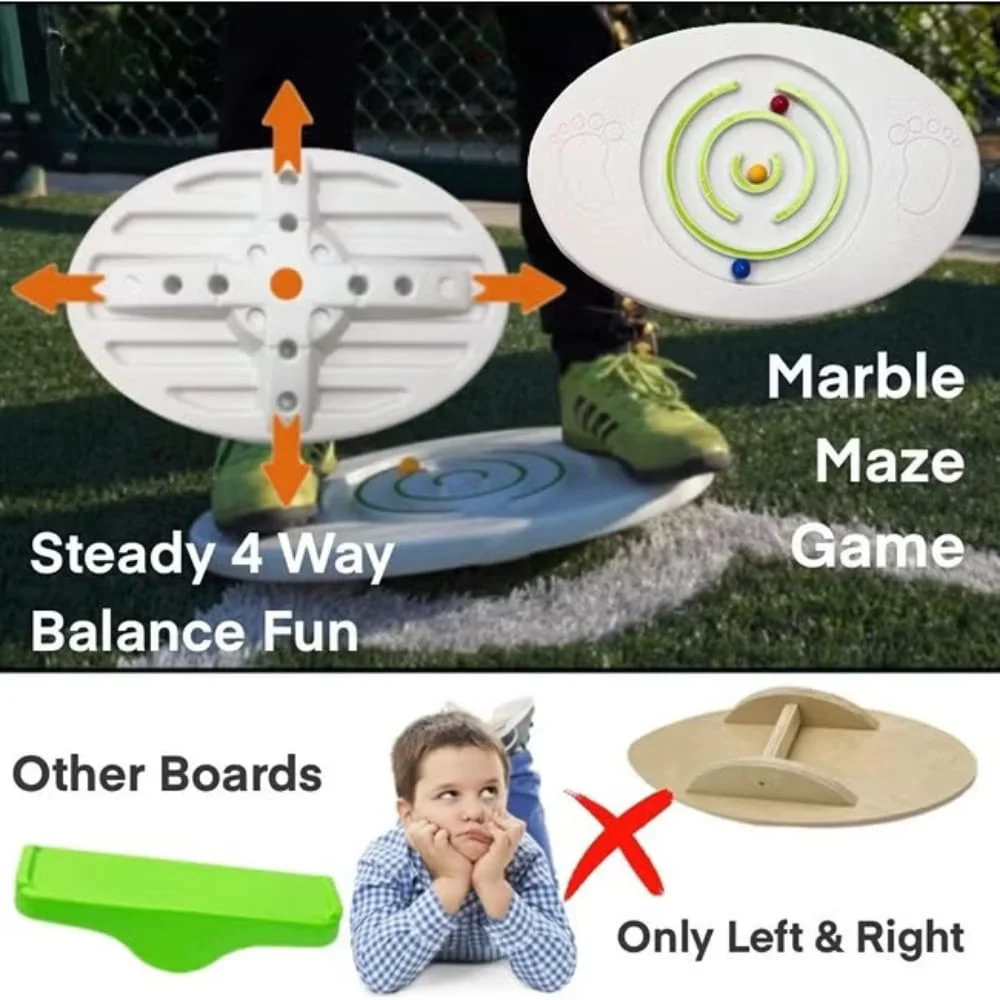 Versatile Indoor and Outdoor Balance Trainer
