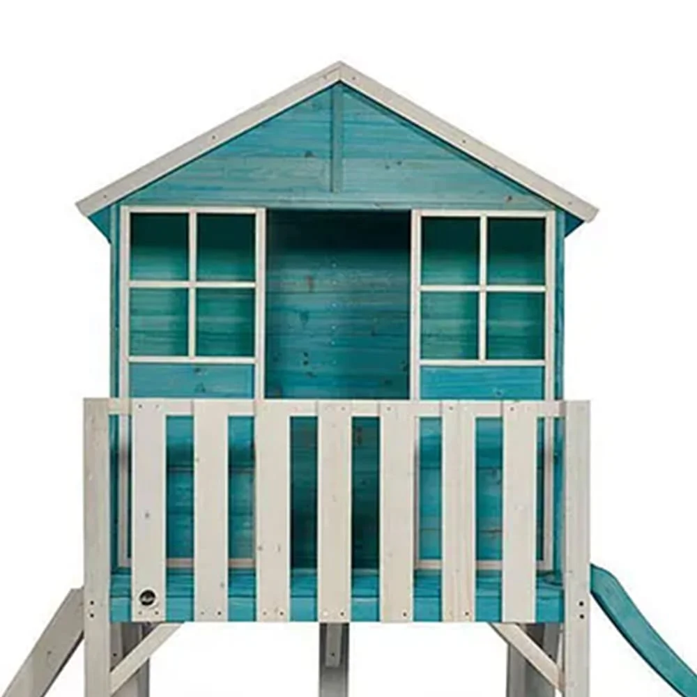 Charming Children’s Wooden Boathouse Playhouse