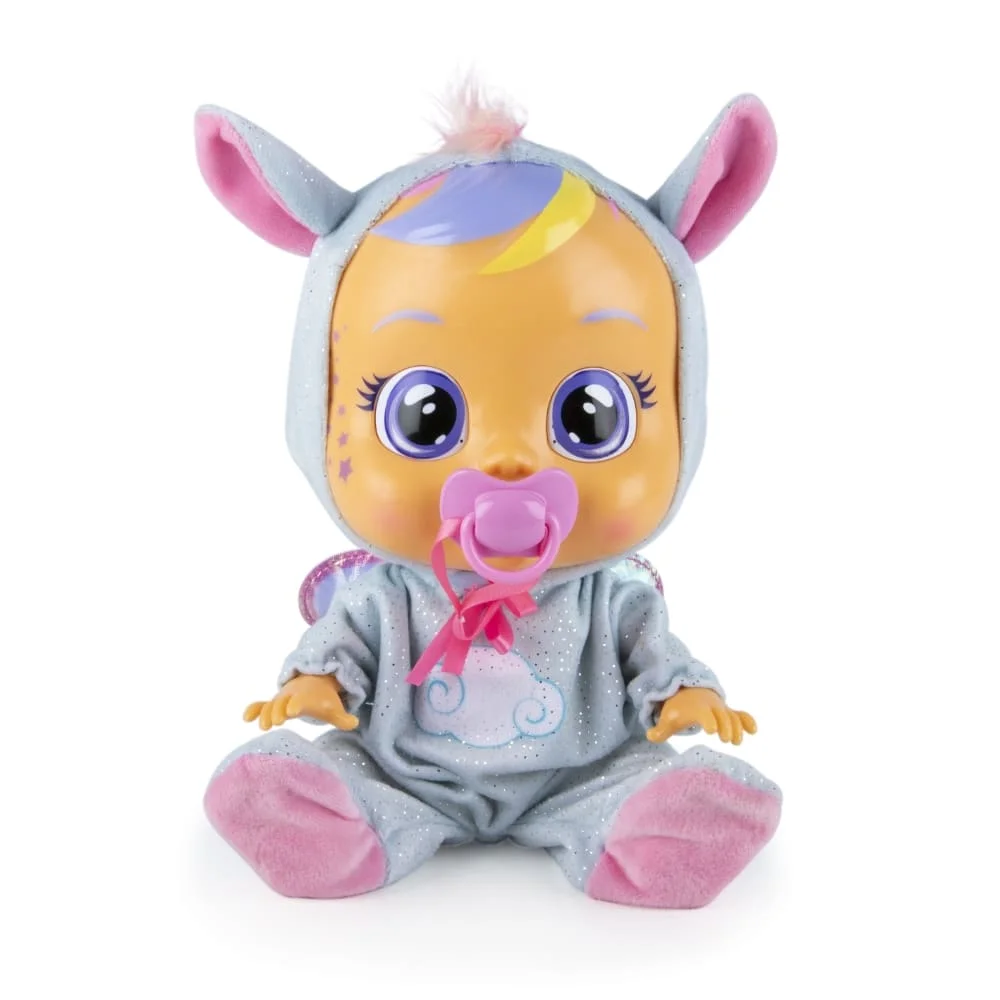 IMC Cry Babies Fantasy Jenna, Crying Doll with Sounds, Interactive Cry Baby Doll, Talking and Playing Dolls for Kids