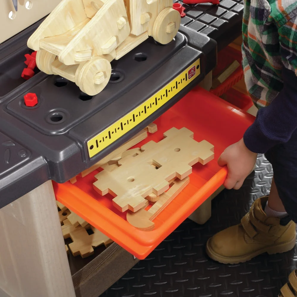 Kid's Workshop Playset with Realistic Play Tools
