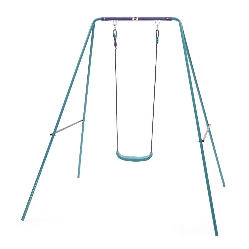 Metal 2-in-1 Swing Set