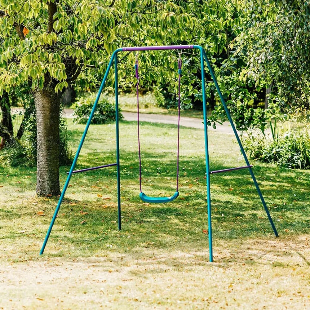 Metal Single Swing Set for Kids
