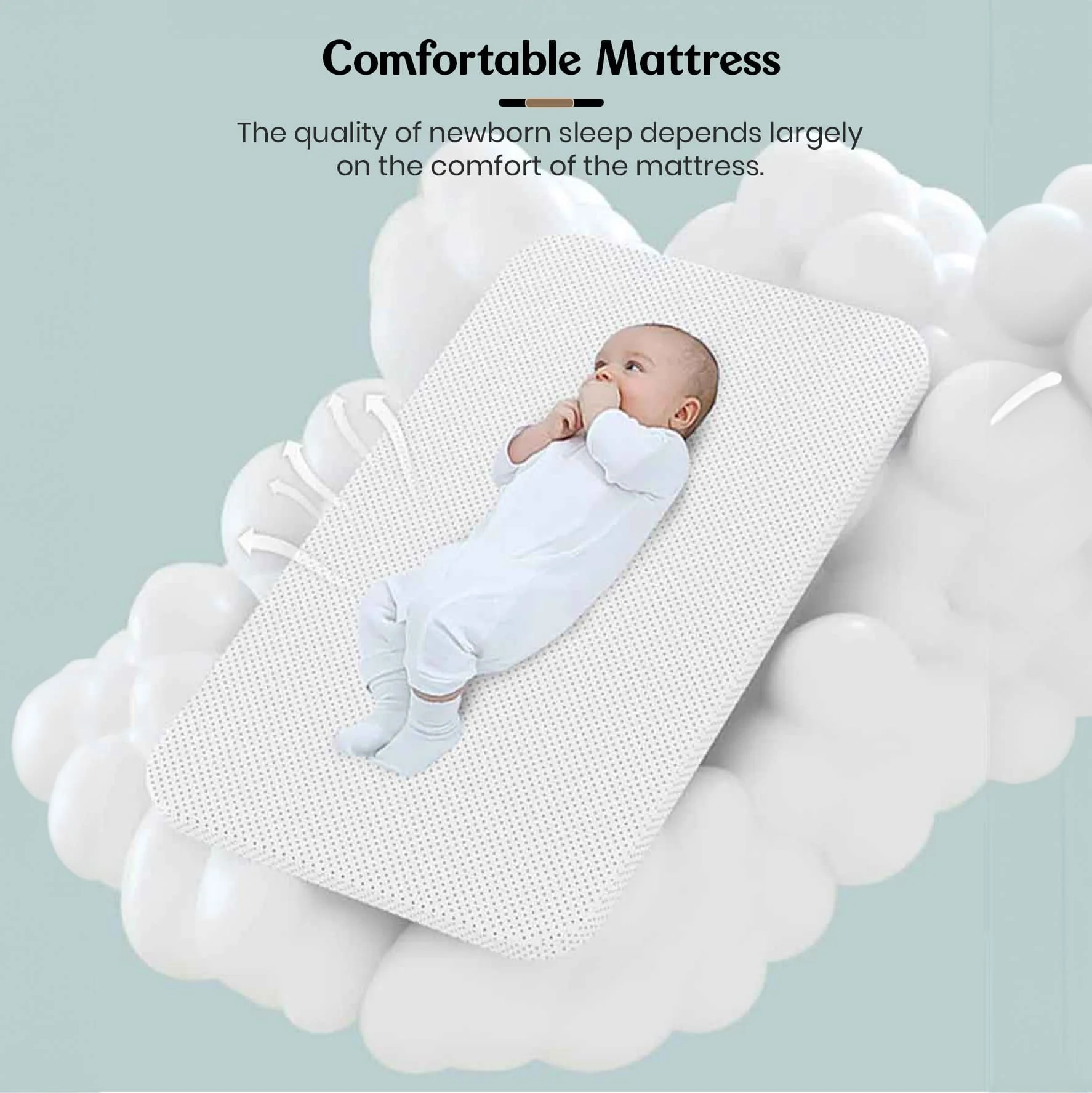 Baby cradle with remote control