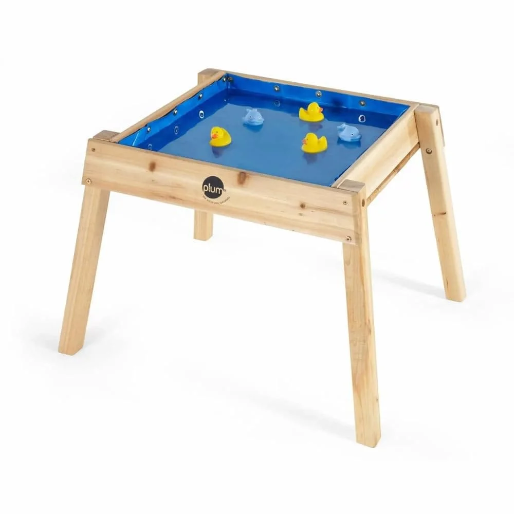 Natural Wooden Activity Table for Kids