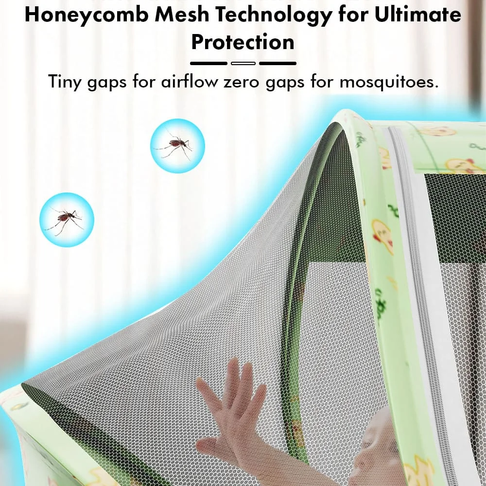 Printed baby bed set