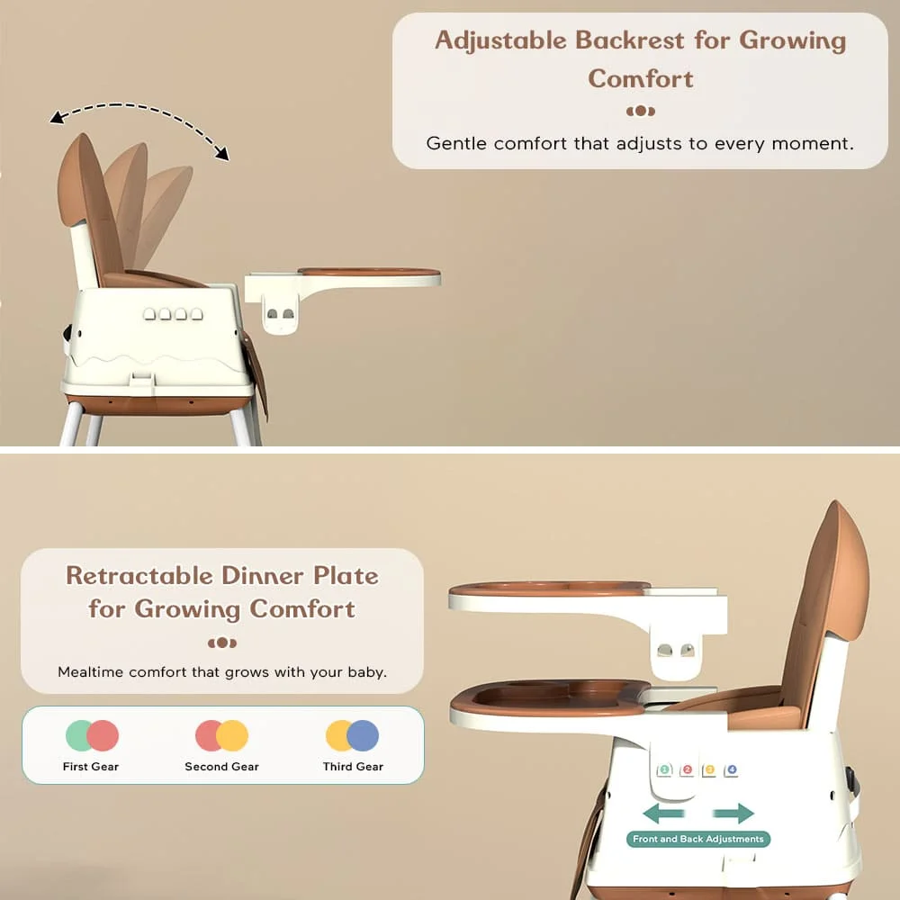 Adjustable Baby High Chair