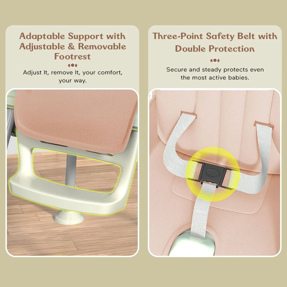 Adjustable Baby High Chair