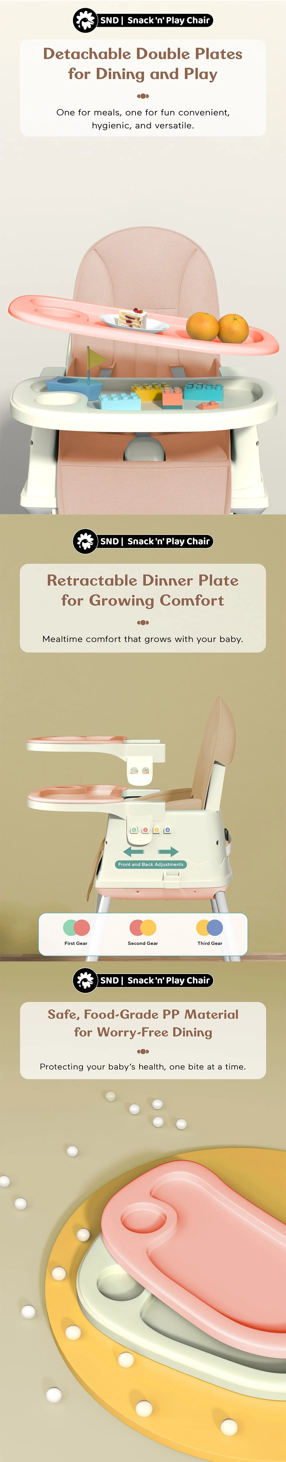 Baby High Chair for Feeding