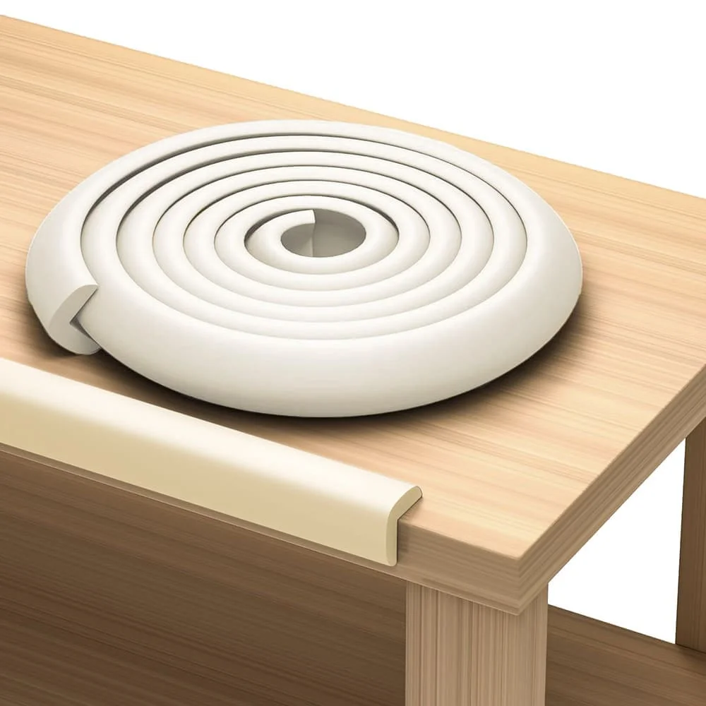 Baby Edge Guard Tape, Table and Bed Corners Protector Strips for Babies safety With Adhesive Features - Slim (2 Meter)