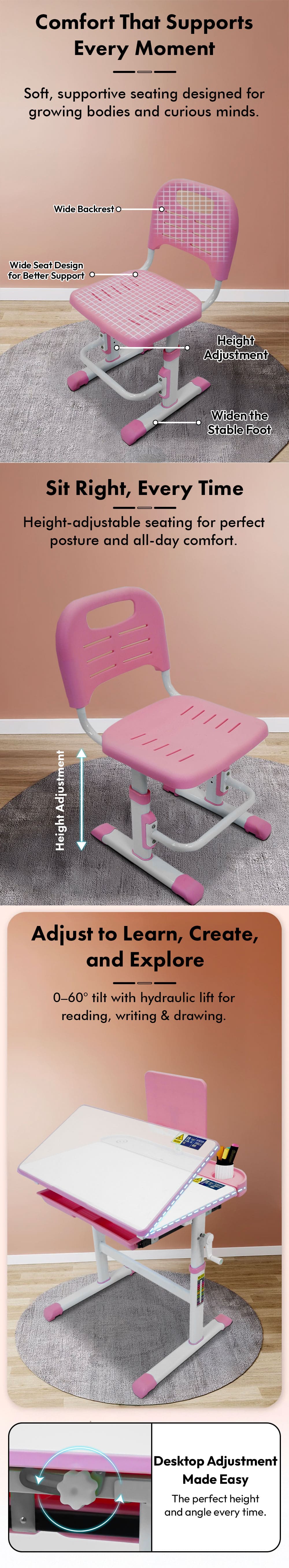 Study Table with large Storage Area