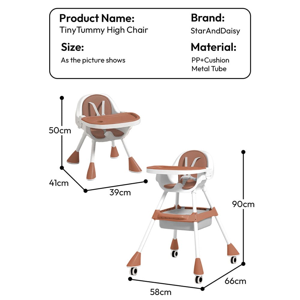 Specification of Baby High Chair