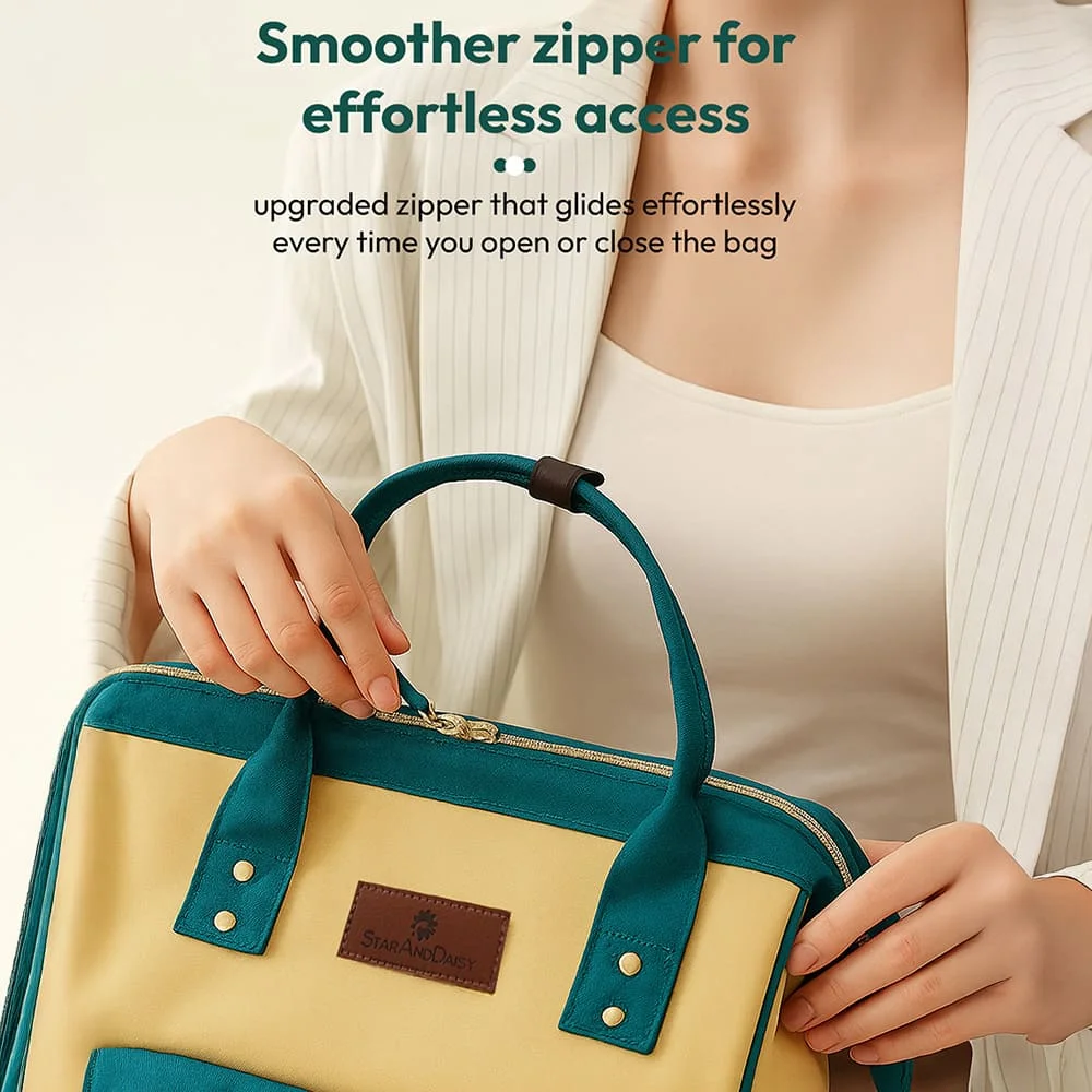 Durable diaper backpack