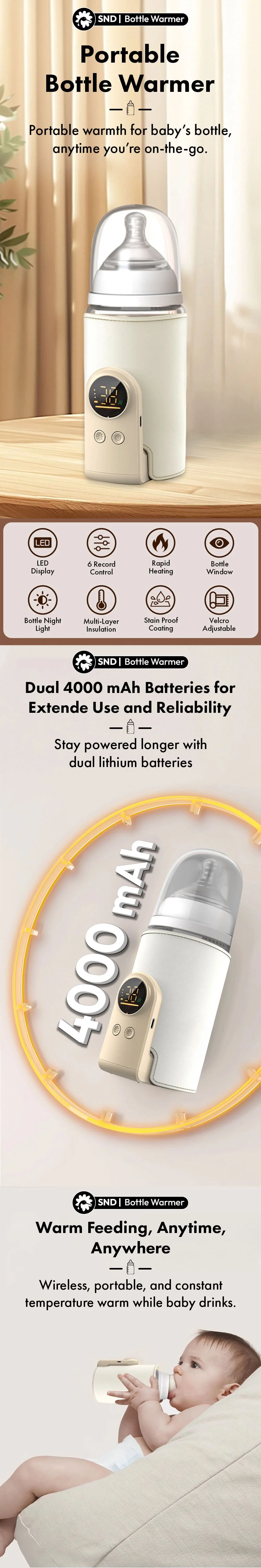 Multifunctional Bottle Warmer