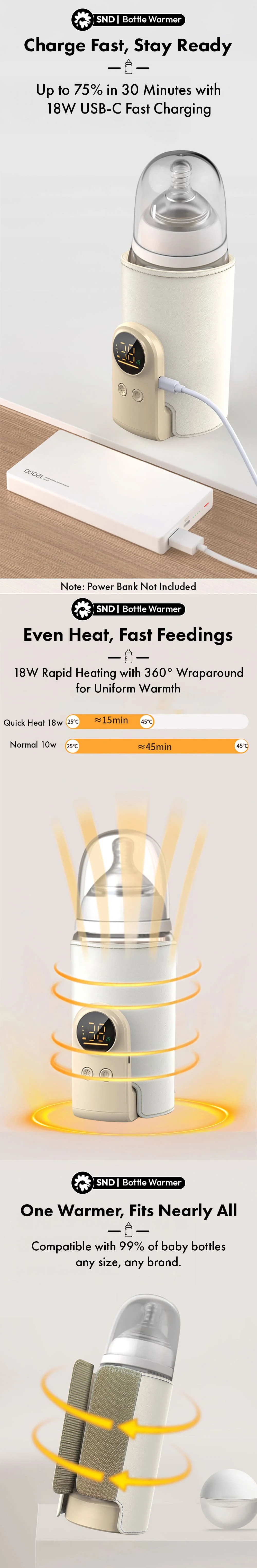 Portable Bottle Warmer