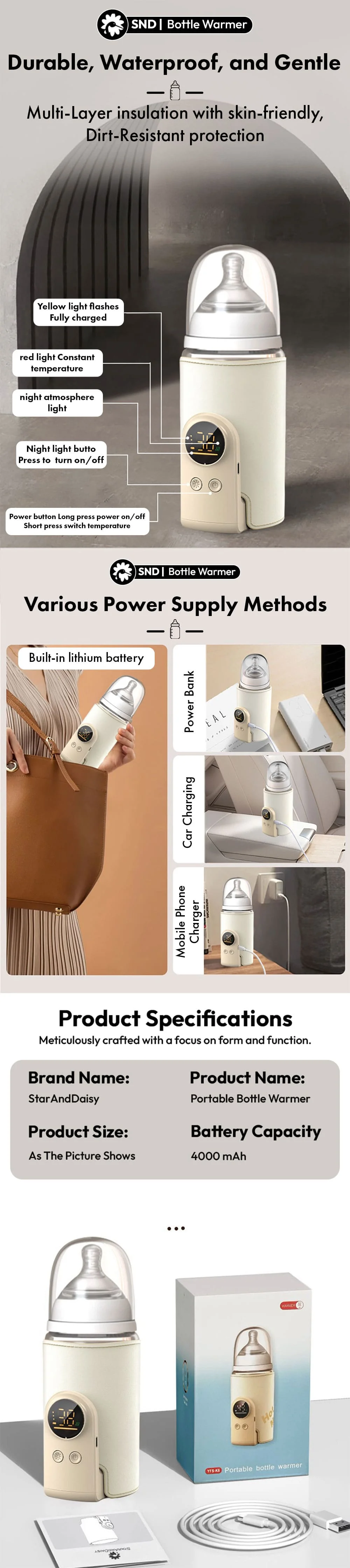 Bottle Warmer and Sterilizer