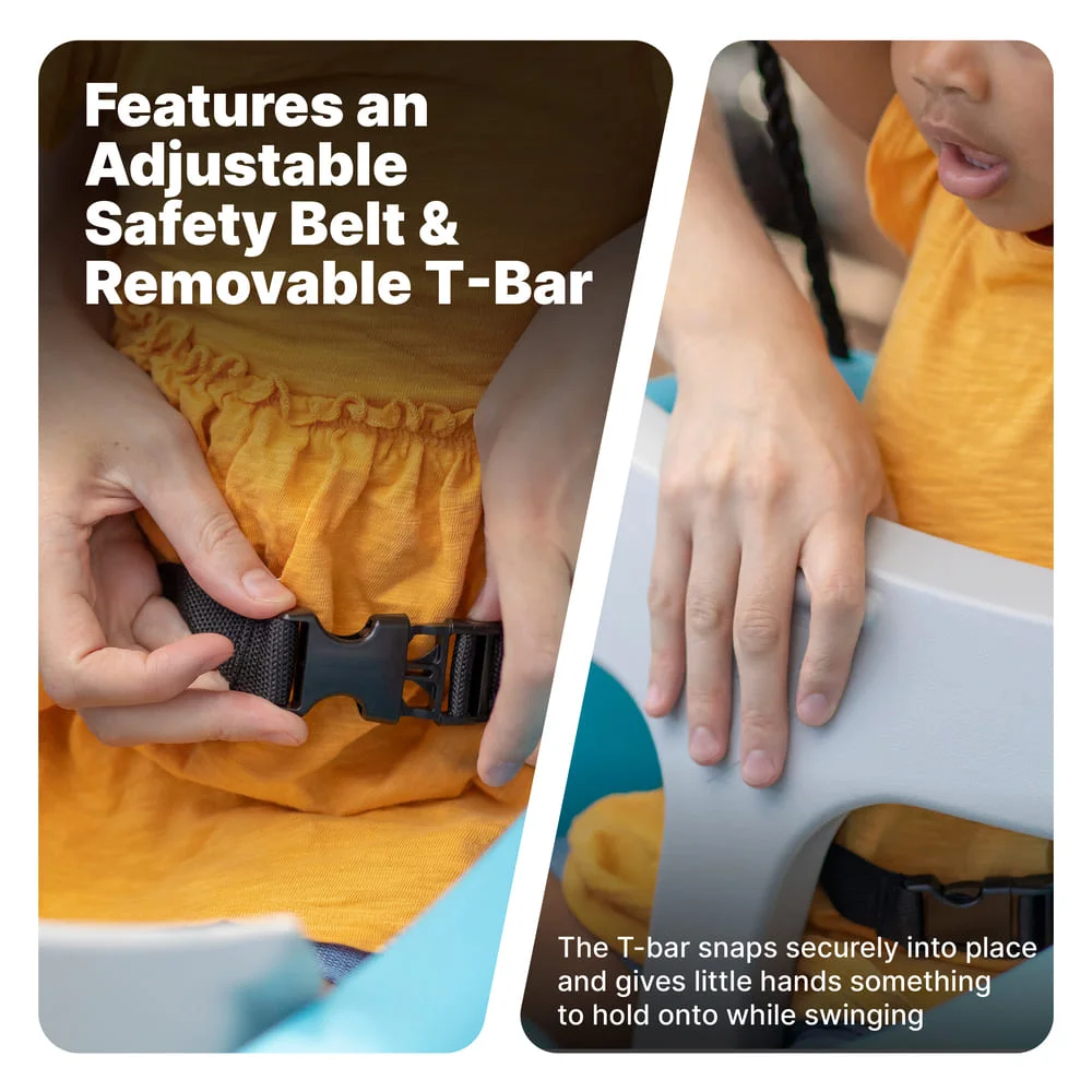 Outdoor & Indoor Kids Swing Playset