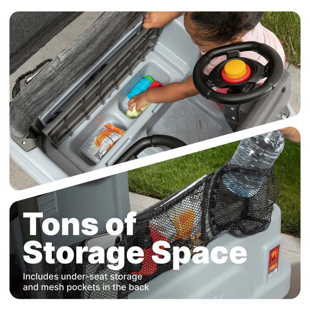 Side-by-Side Push Around SUV for kids