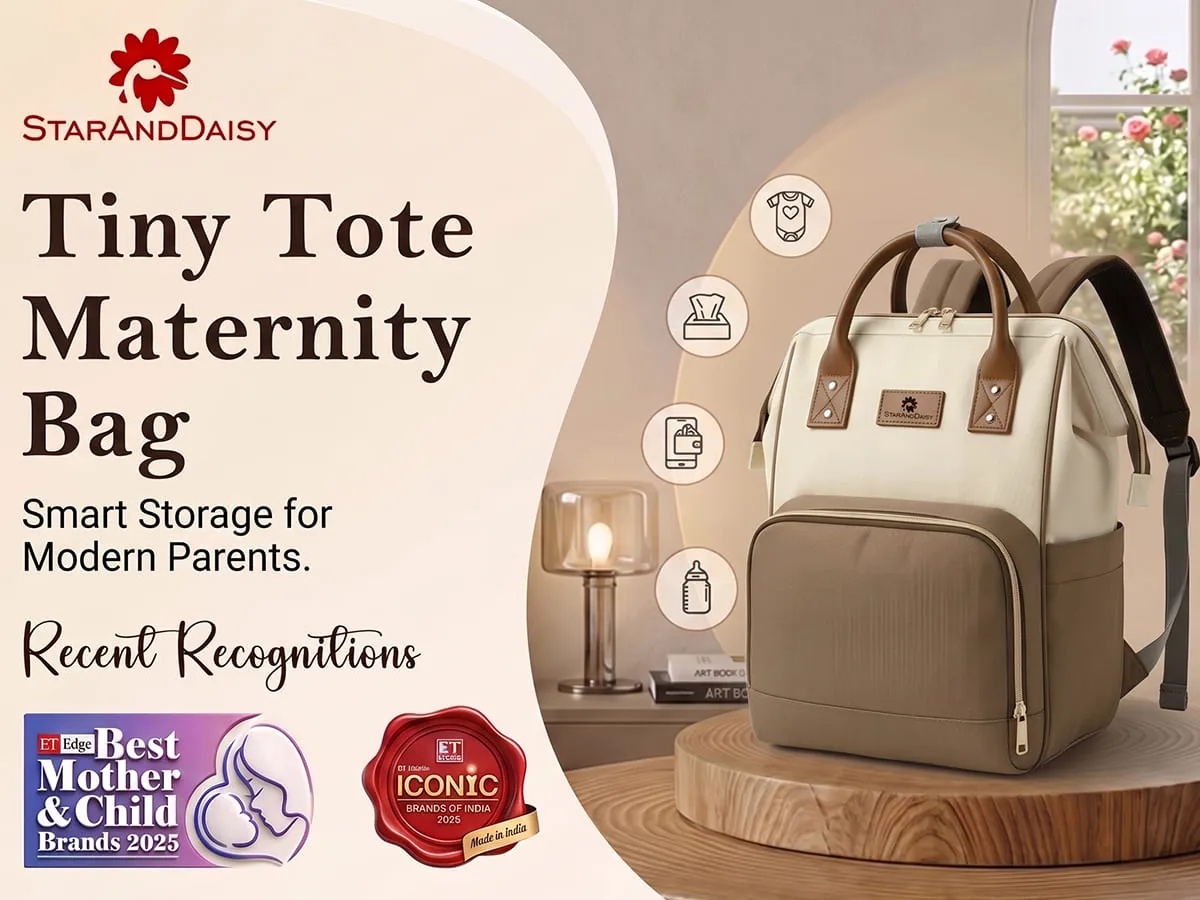 Premium Baby Diaper Bag with Multi-Compartments