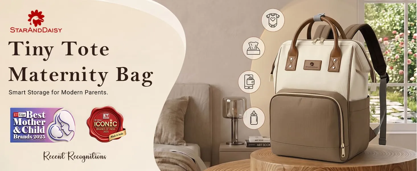 Premium Baby Diaper Bag with Multi-Compartments