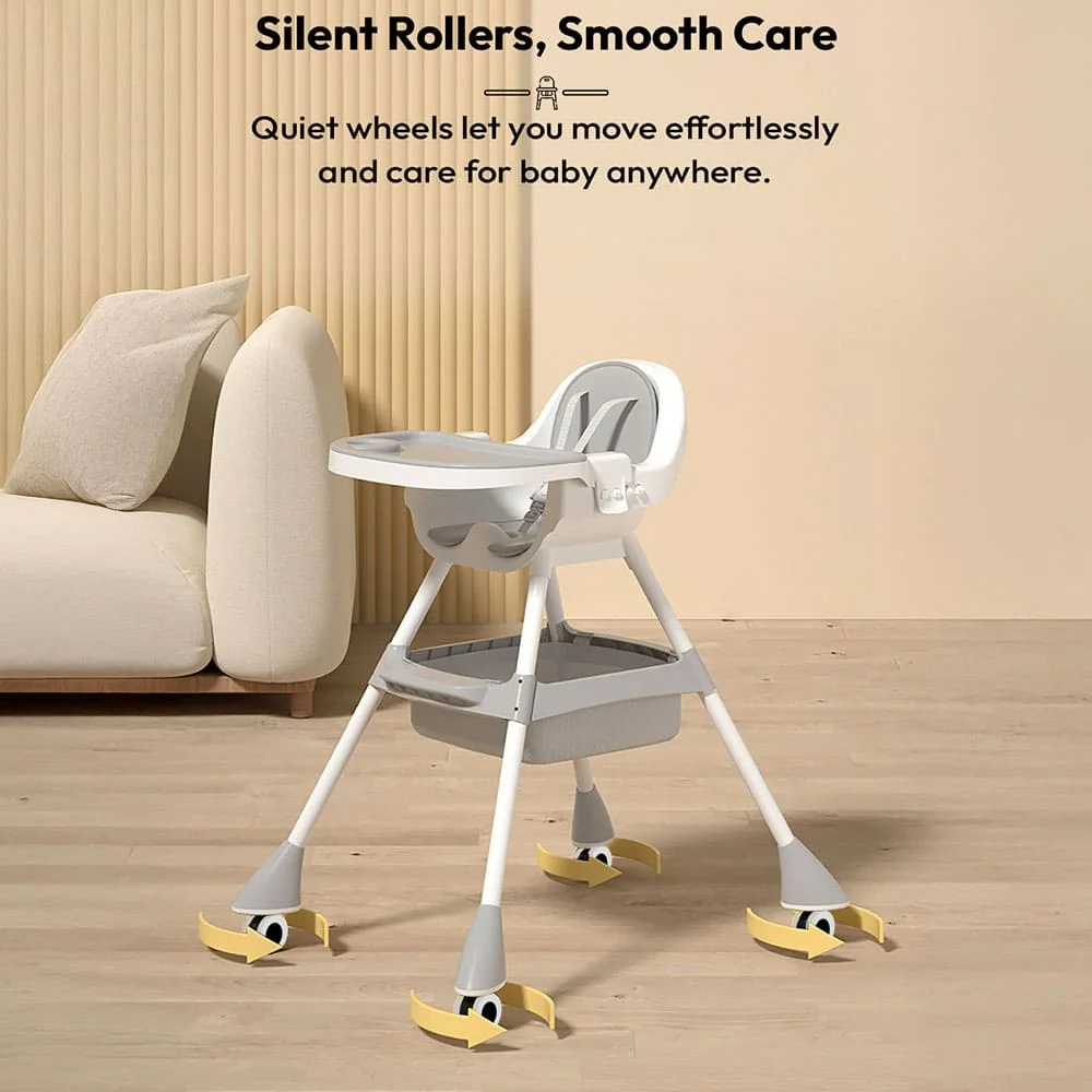 High Chair For Toddlers With Safety Harness