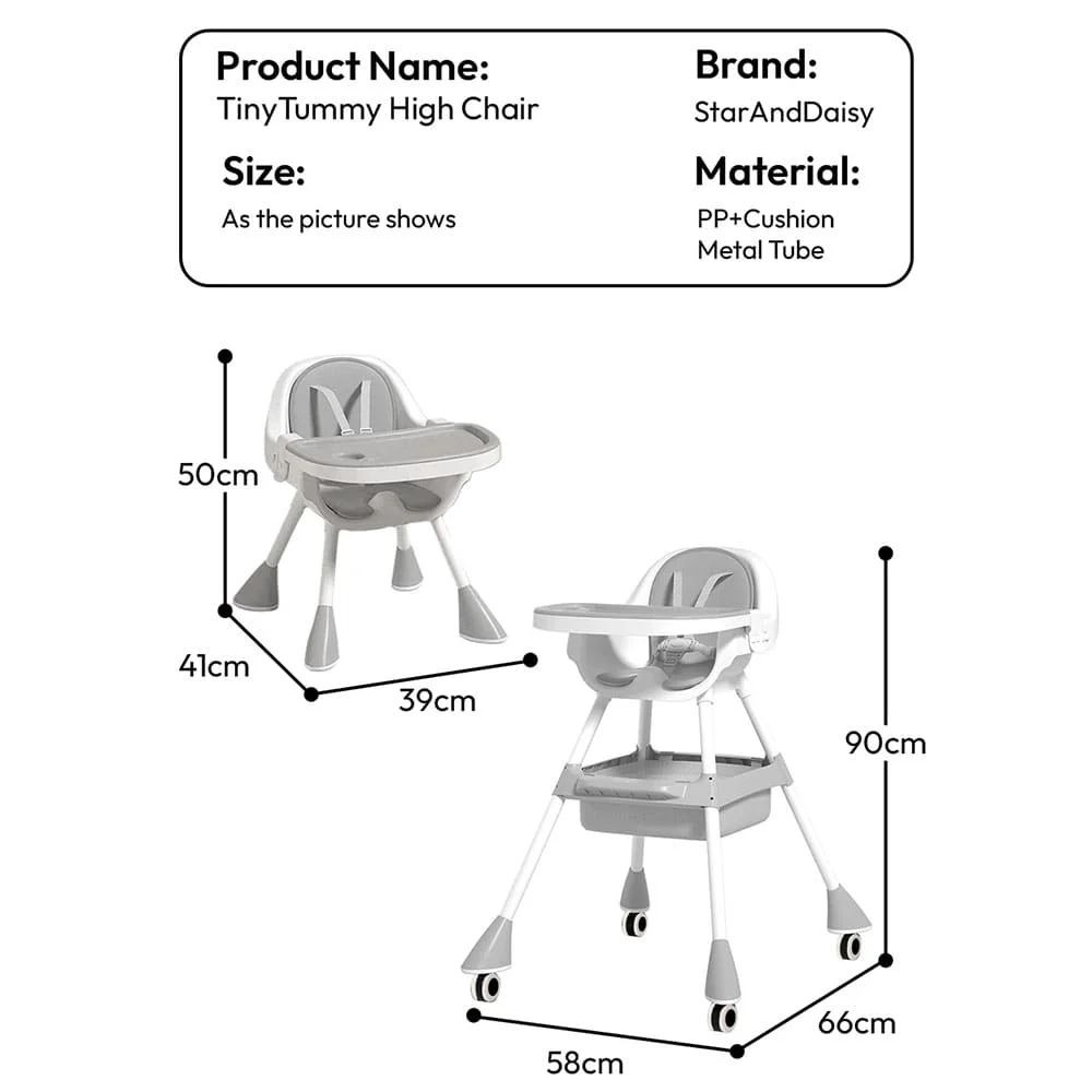 Specification of Baby High Chair