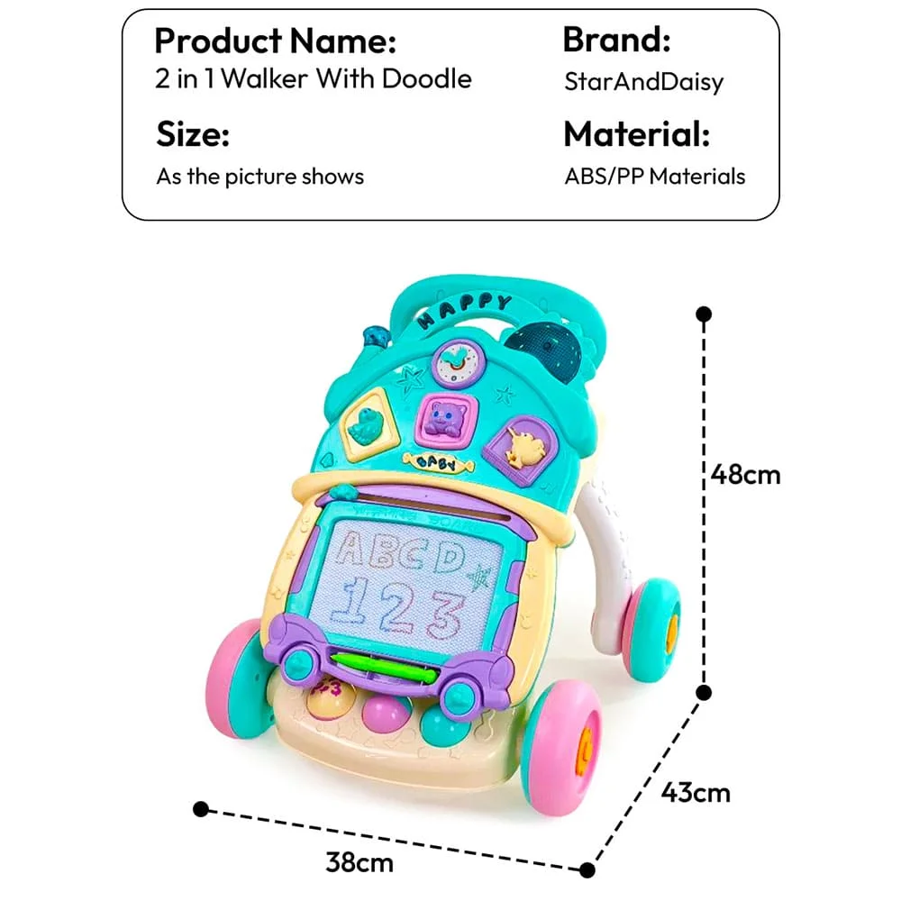 Specifications of baby walker