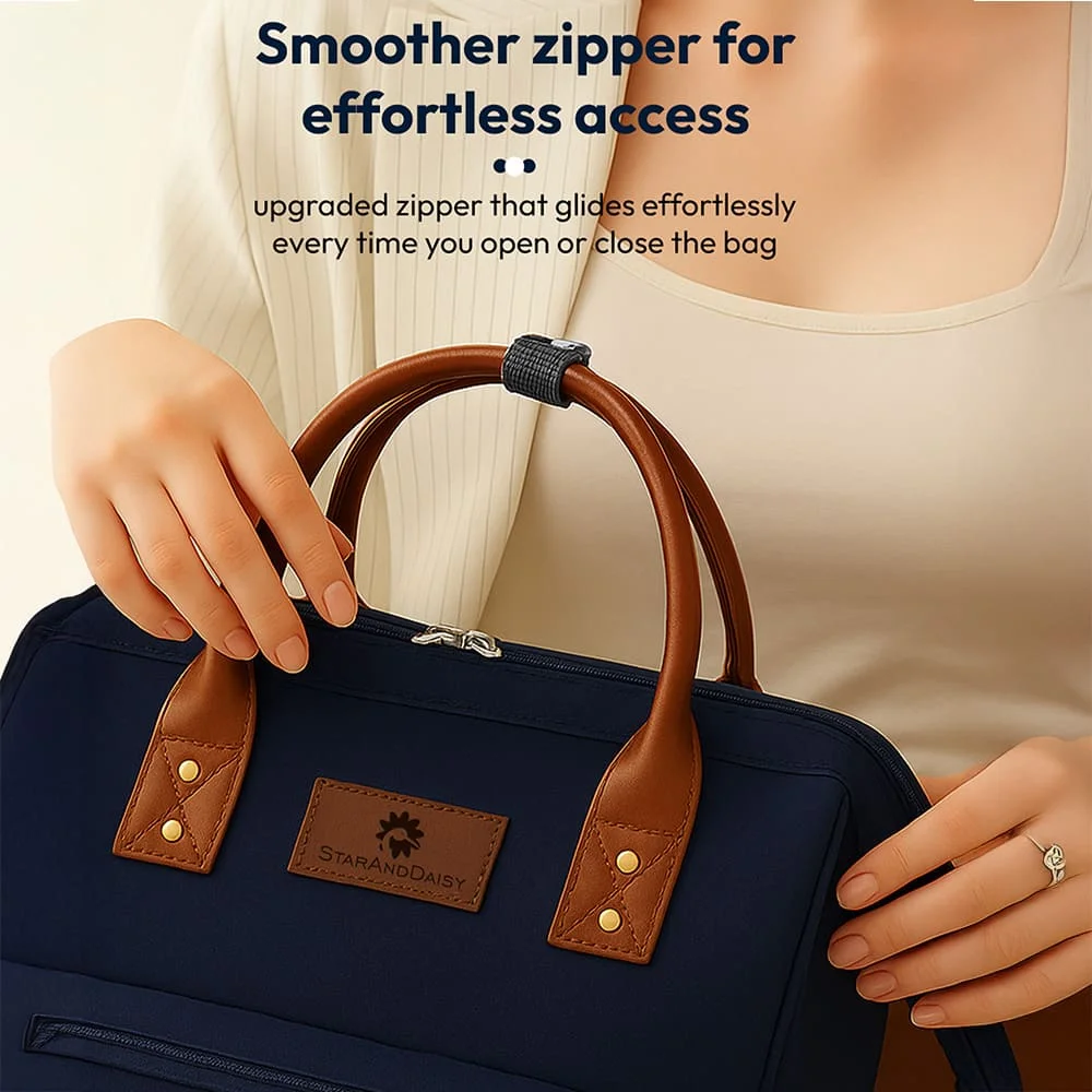Durable diaper backpack