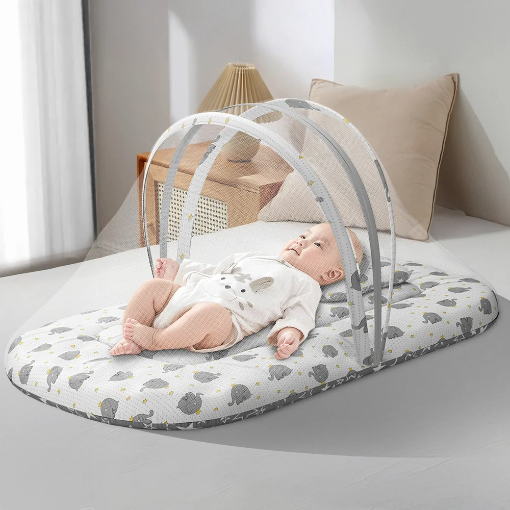 baby bedding set with mosquito net