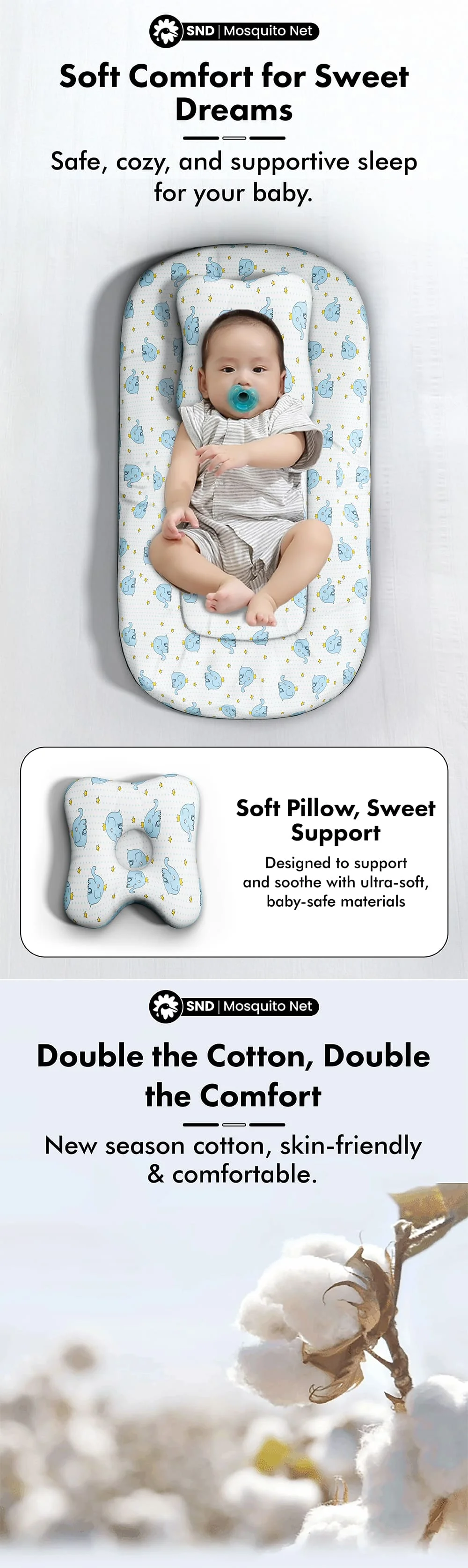 Baby-Beddingset-with-mosquito net