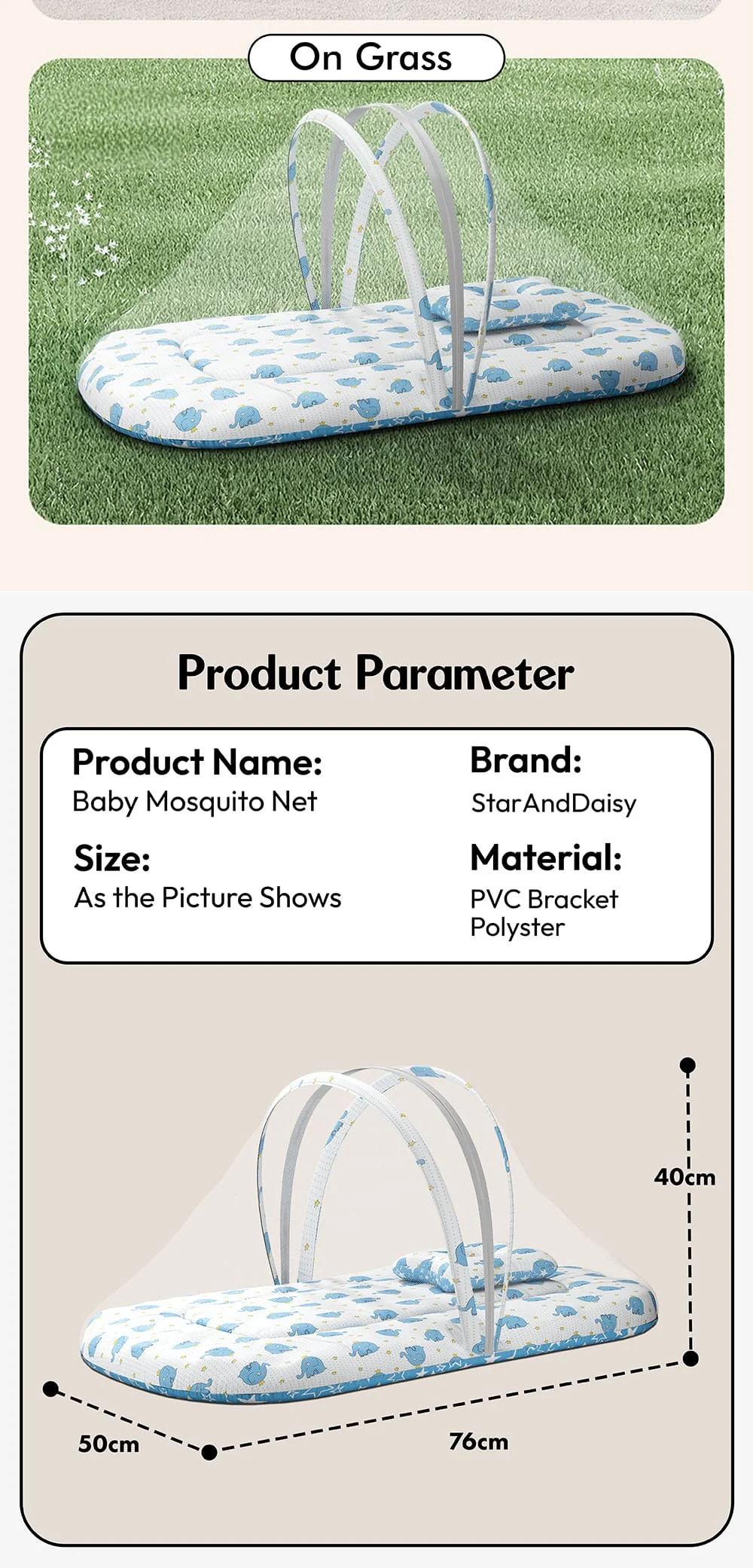 Baby-Beddingset-with-mosquito net
