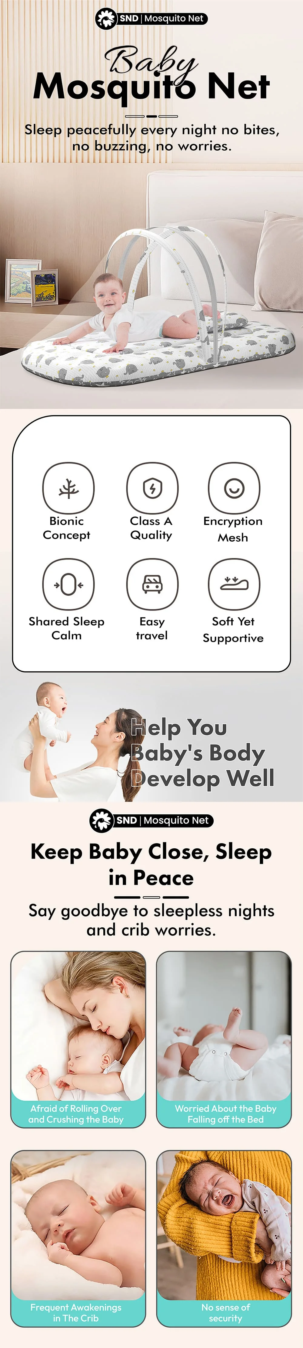 Baby-Beddingset-with-mosquito net