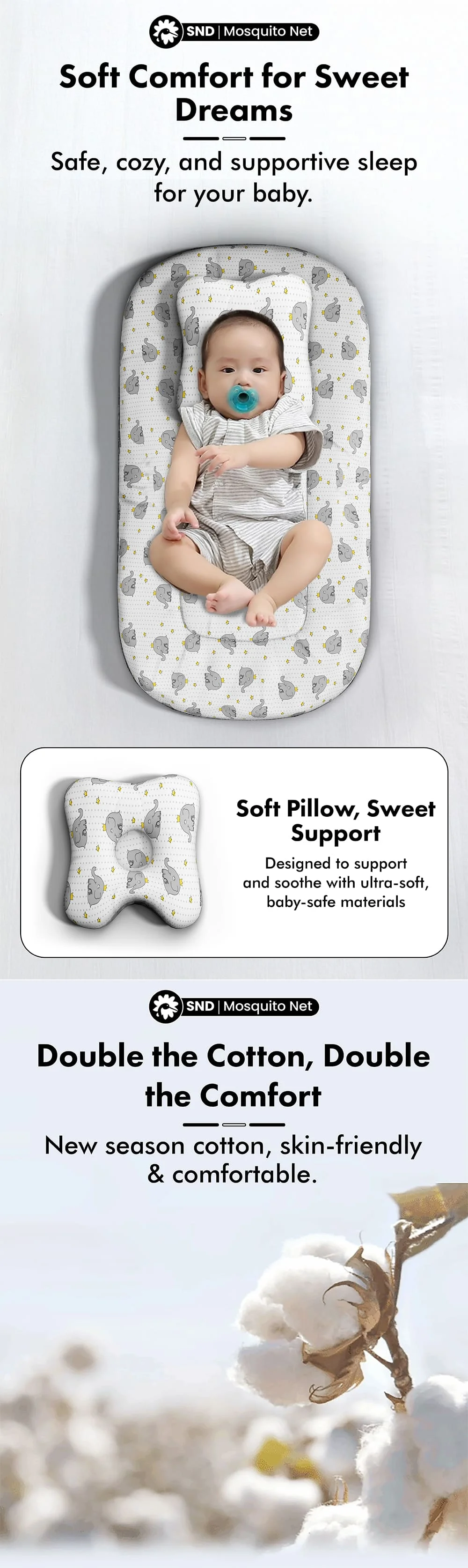 Baby-Beddingset-with-mosquito net