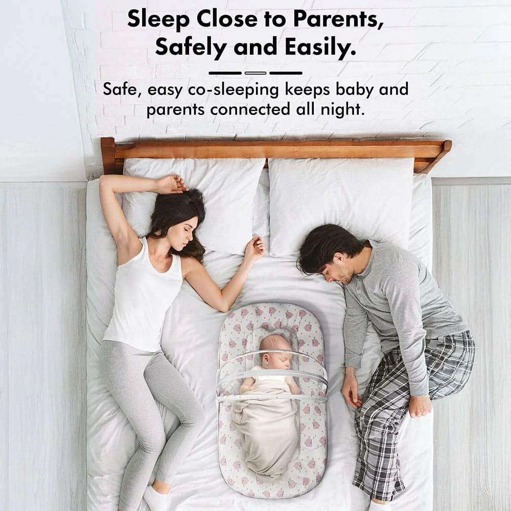 baby bed with mosquito net