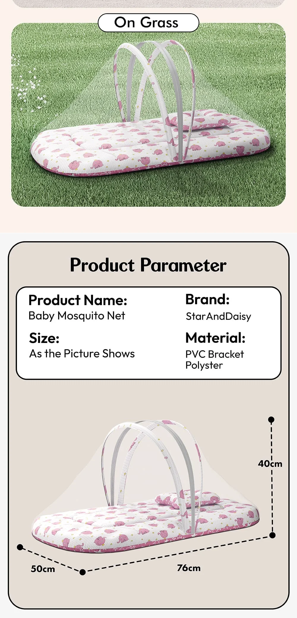 Baby-Beddingset-with-mosquito net