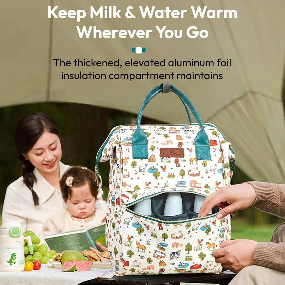 Multi-functional diaper bag