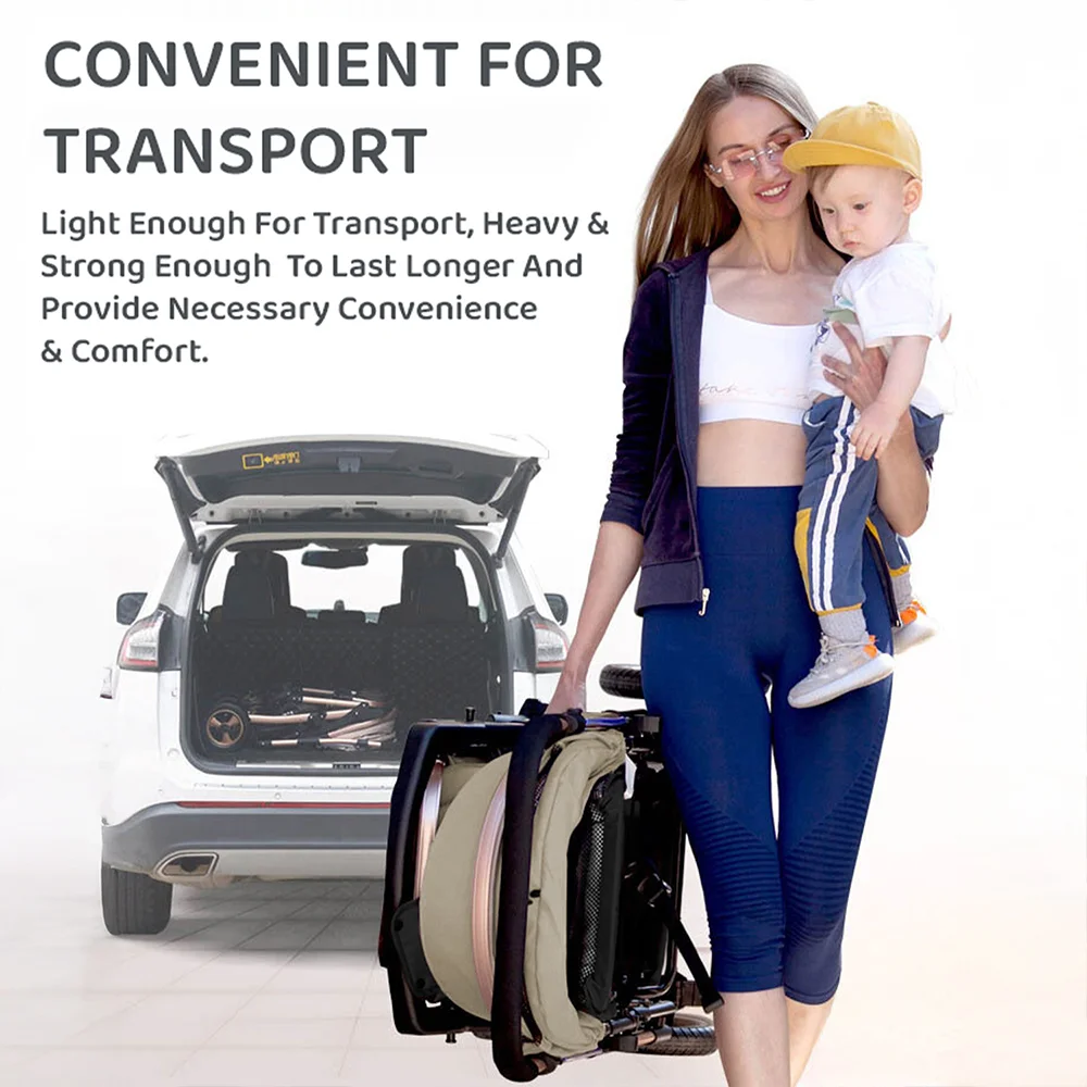 Foldable Baby Stroller For Travel