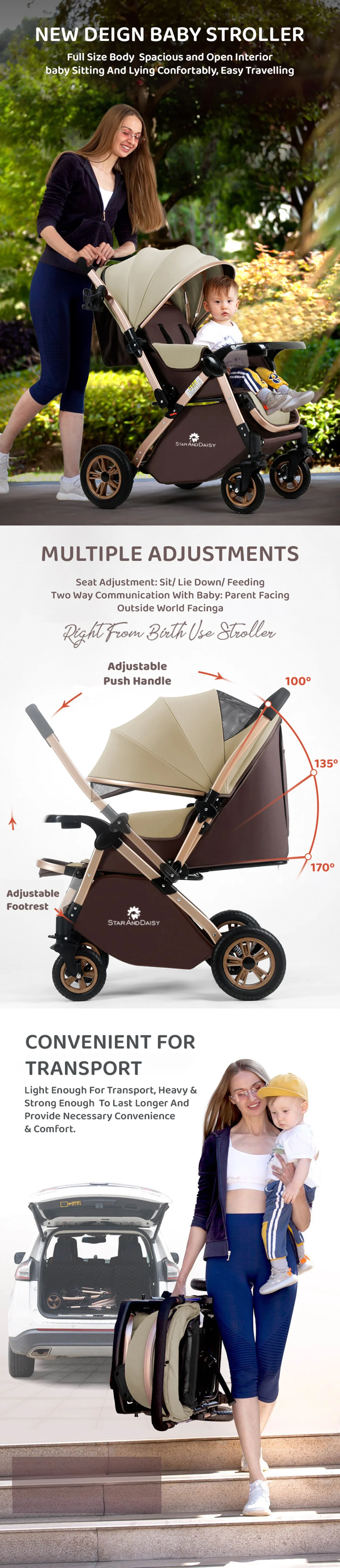 Baby Stroller For Newborn