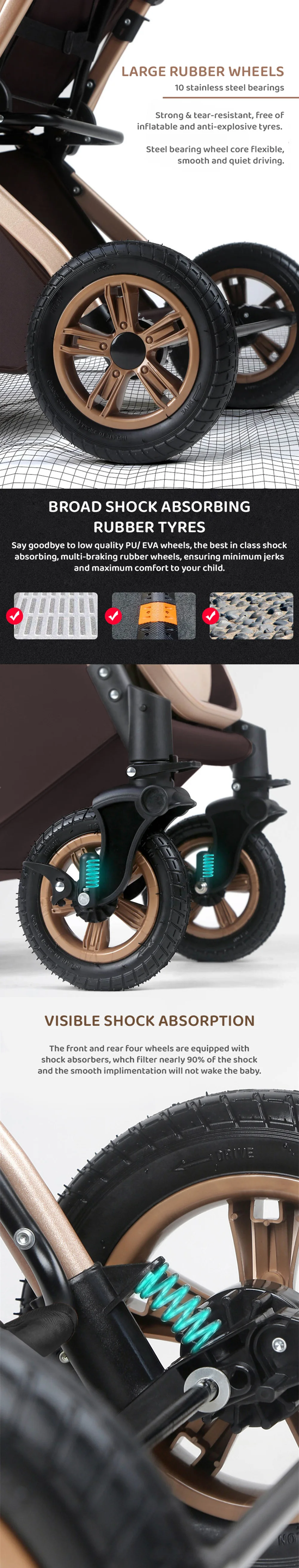 Lightweight Baby Stroller
