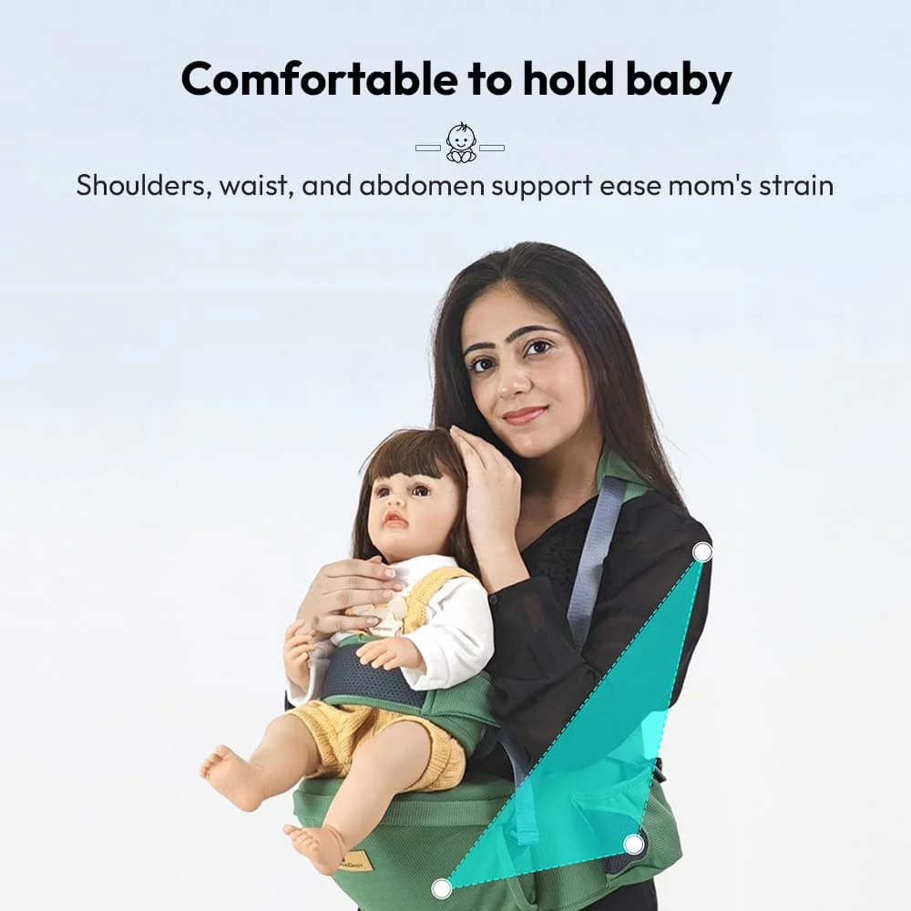 3-in-1 Baby Carrier with Hip Seat