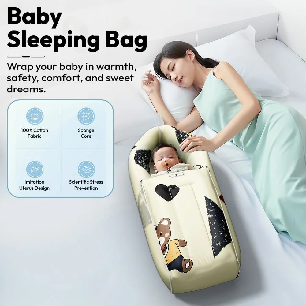 Baby Sleeping Bag Teddy Bear