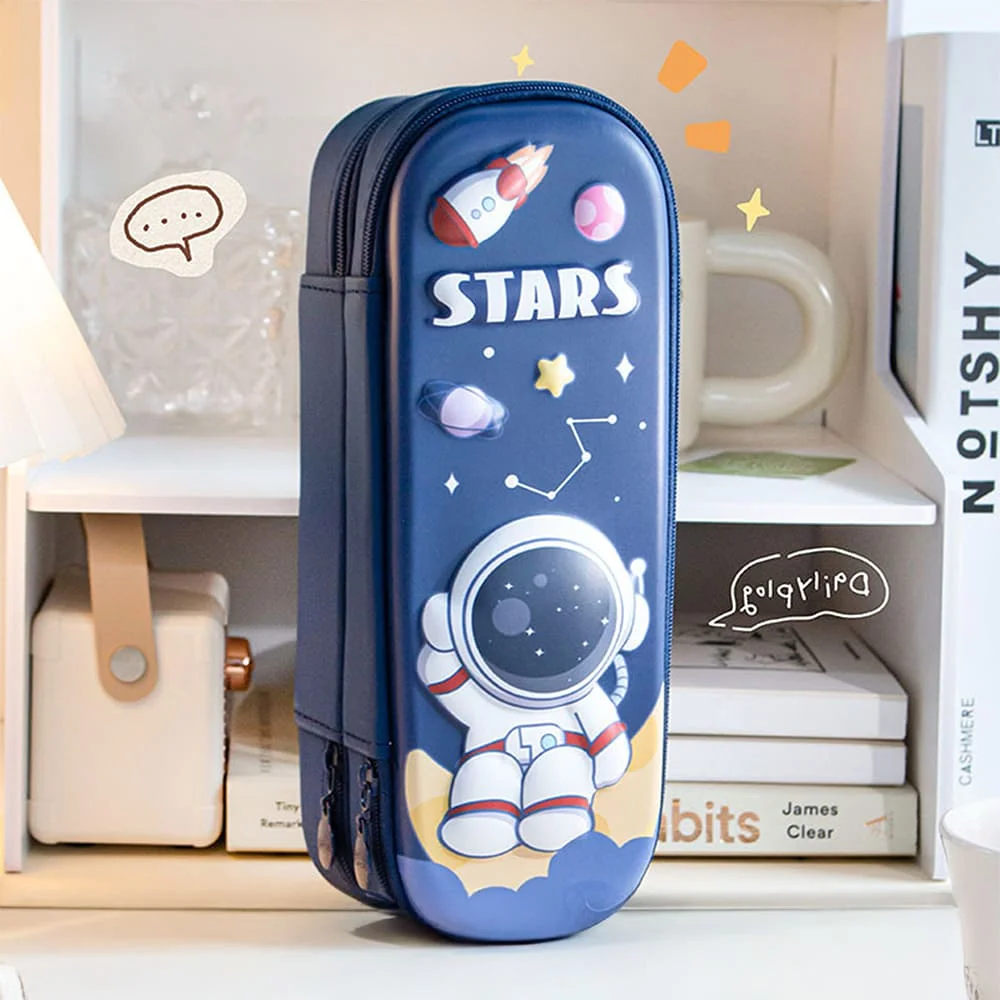 Double decker 3D pencil Box