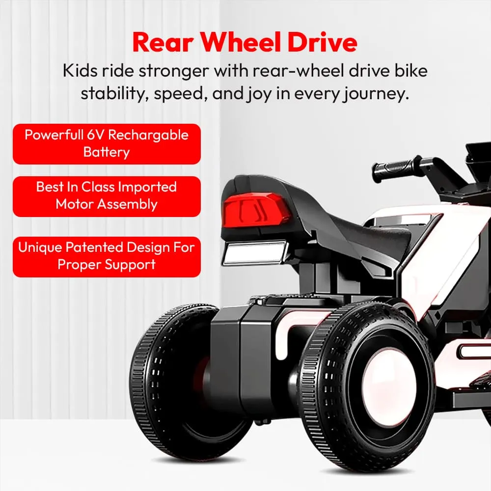 Electric Battery operated kids bike rear wheel drive