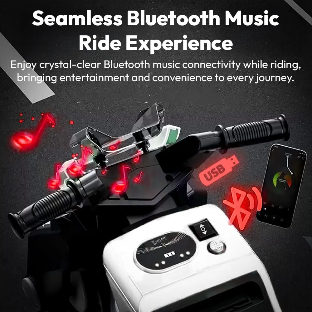 Electric Battery operated kids bike with bluetooth music