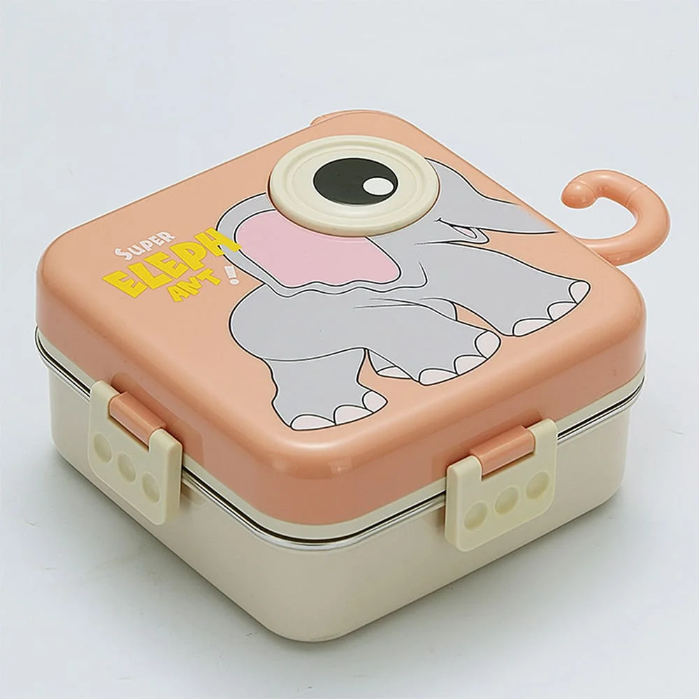 Eye Stainless Steel Lunch Box Pink
