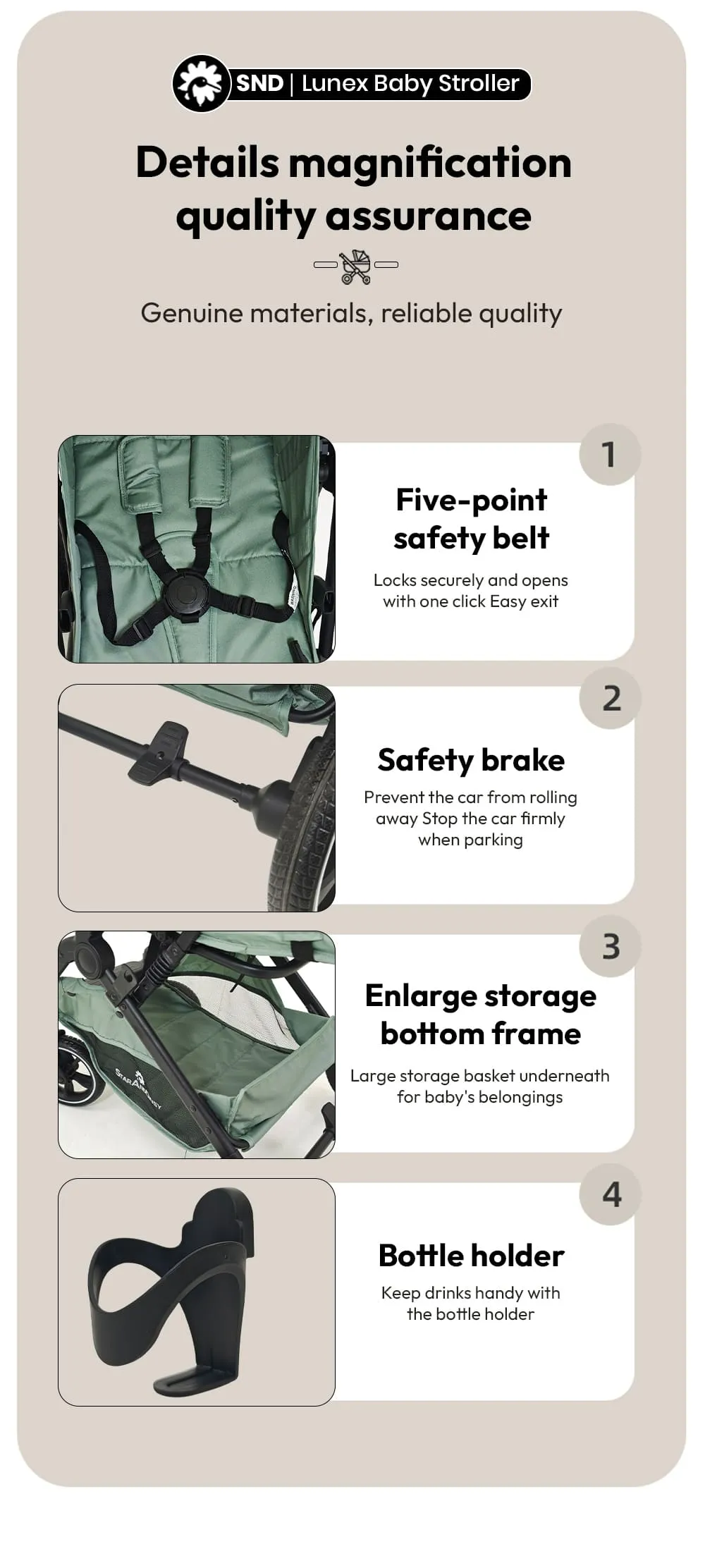 Lunex Baby Stroller aplus6